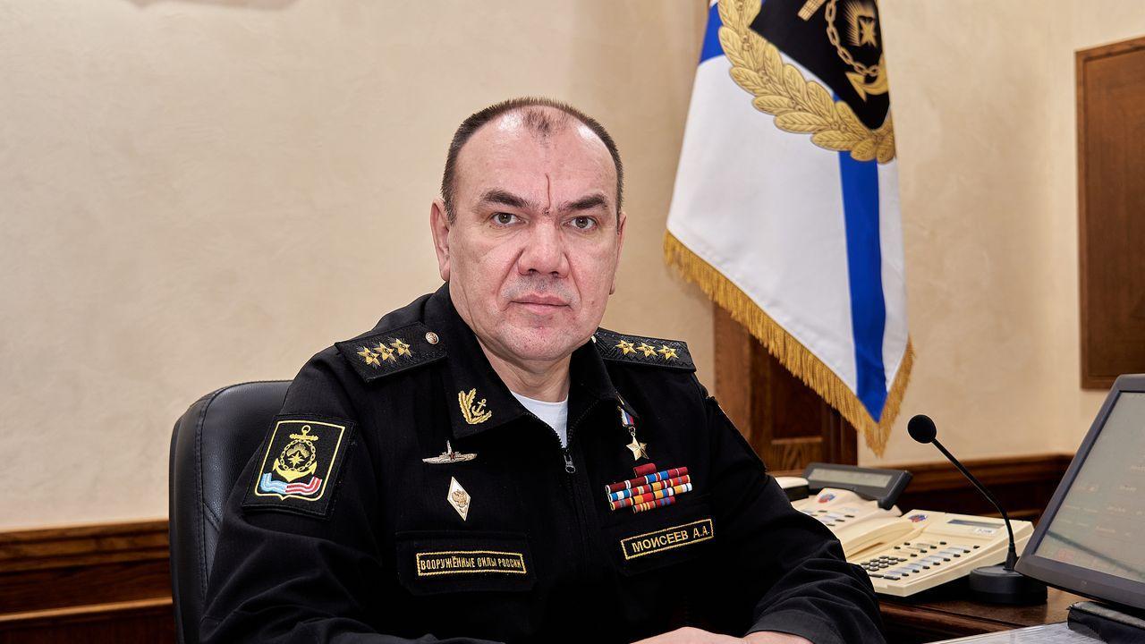 Героя России, адмирала Александра Моисеева назначили врио главнокомандующего ВМФ РФ